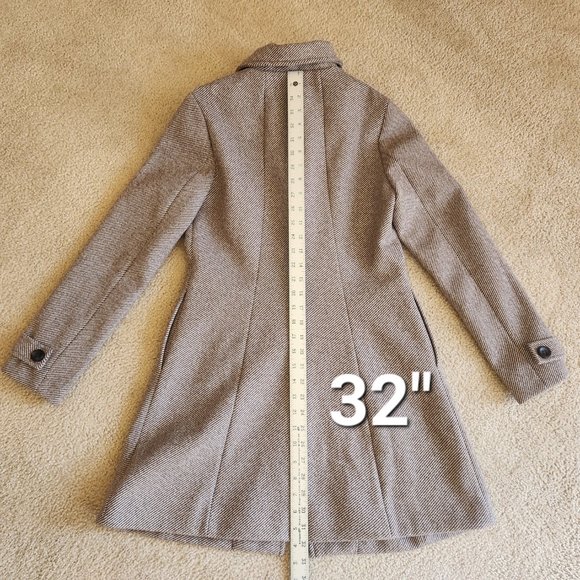 NWOT Single breasted overcoat size XS - Picture 4 of 12